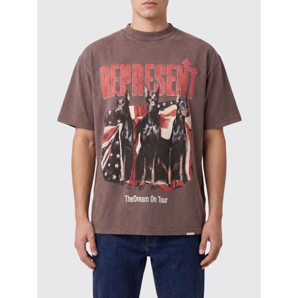 Represent Men Represent Printed Cotton T-Shirt